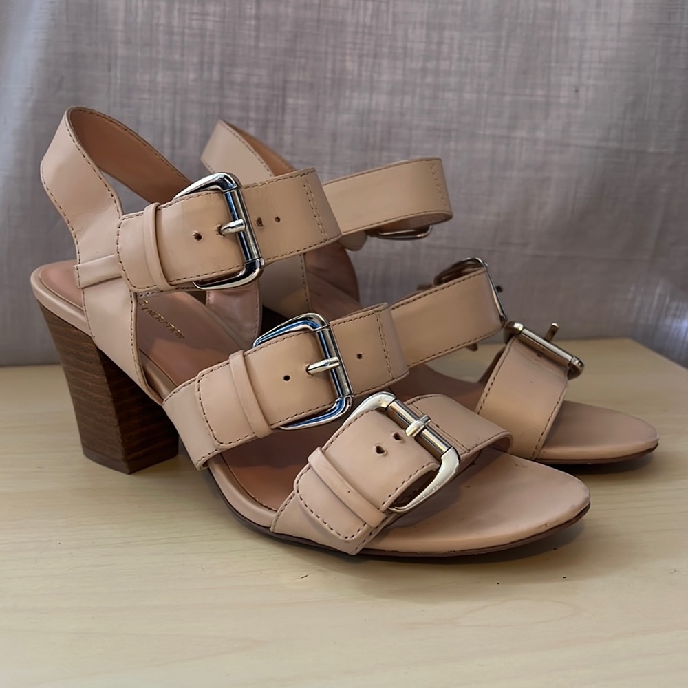 BCBGeneration blush sandal heels
